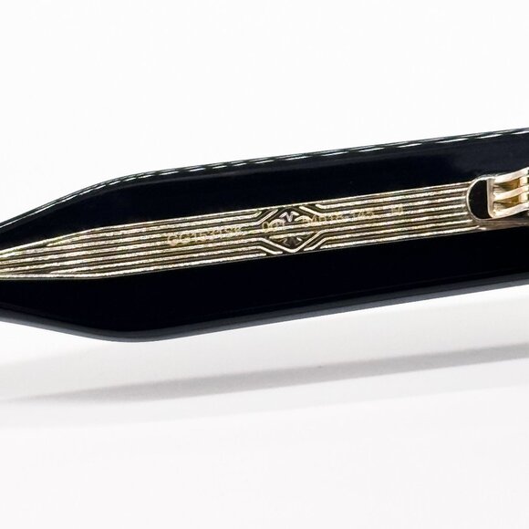 NEW GUCCI GG1531SK 001 SUNGLASSES UNISEX BLACK GOLD OVAL EYEWEAR GUCCI - Picture 10 of 12